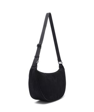 ALL-DAY MIDDLE CROSS BAG (SUADE BLACK)