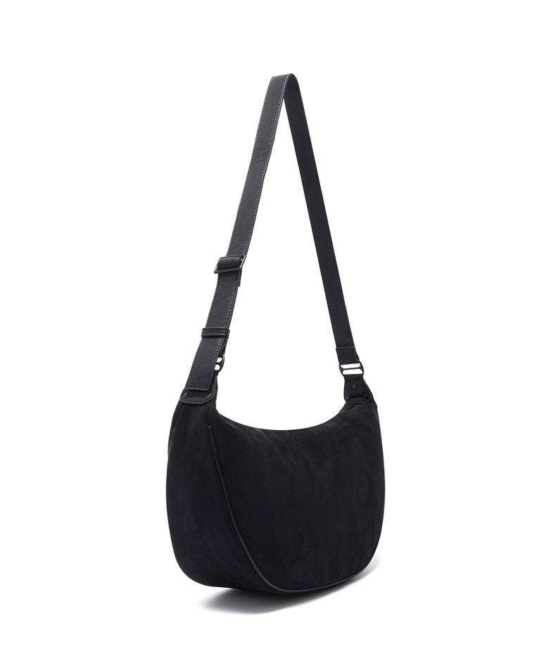 ALL-DAY MIDDLE CROSS BAG (SUADE BLACK)