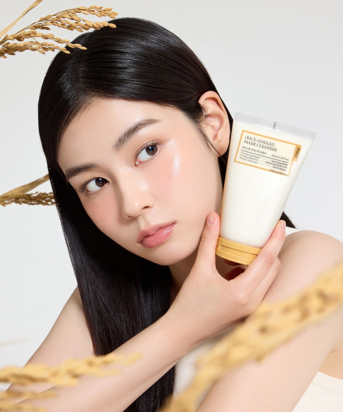 풀리(FULLY) 쌀 반죽 팩 클렌저 130ml