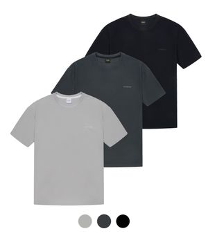 [2PACK] 에어스트레치 머슬핏 하프 슬리브 3COLOR