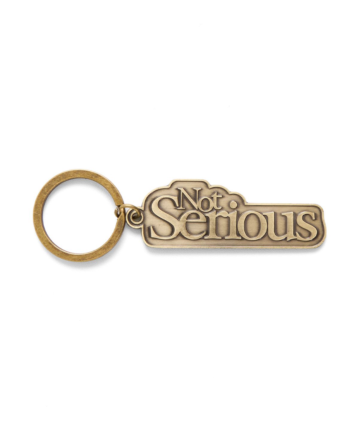 디미토(DIMITO) NOT SERIOUS OG KEYCHAIN ANTIQUE BRASS