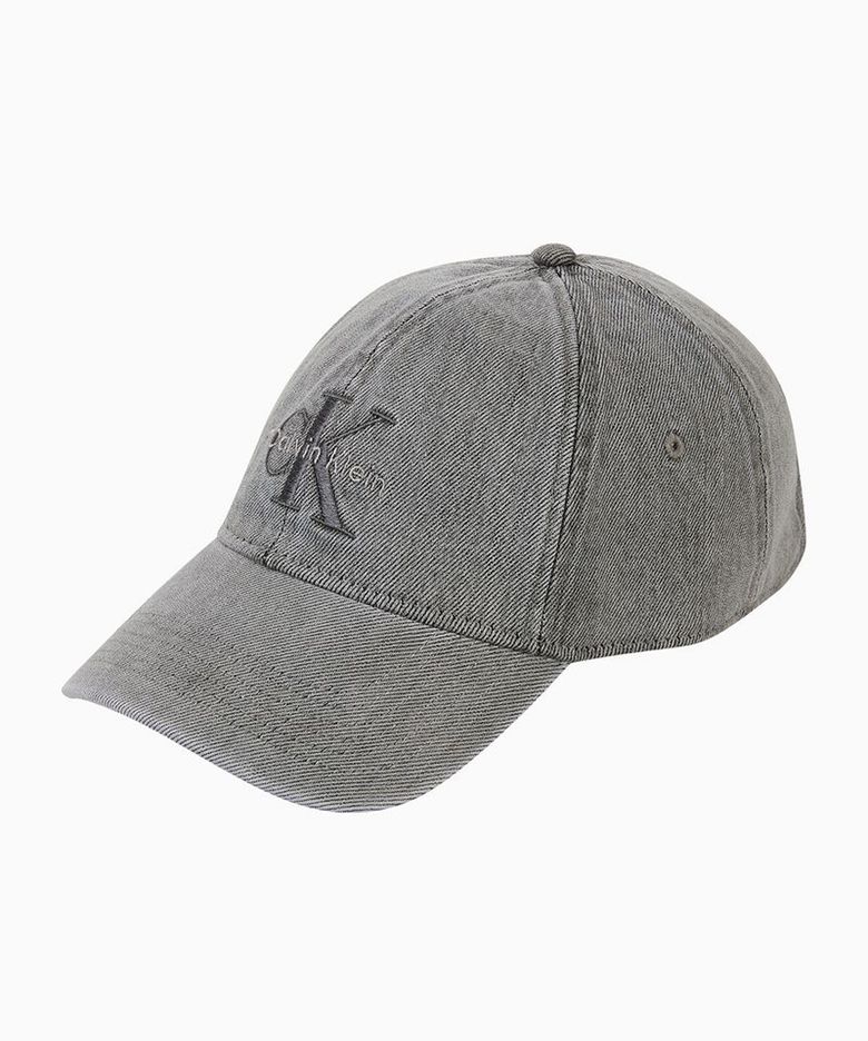남녀공용 CKJ 모노그램 데님 엠브로이더리 볼캡 4G5007G PA7