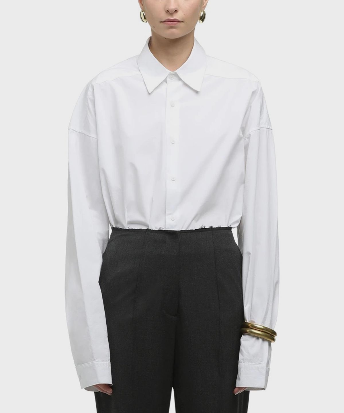 엔타이어 스튜디오(ENTIRE STUDIOS) (U) 밀러 셔츠 화이트 MILLER SHIRT WHITE