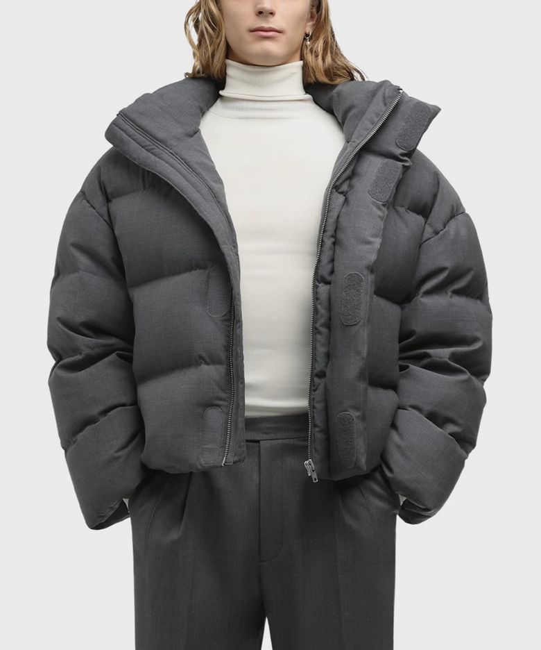 (U) MML 푸퍼 수팅 그레이 MML PUFFER SUITING GREY
