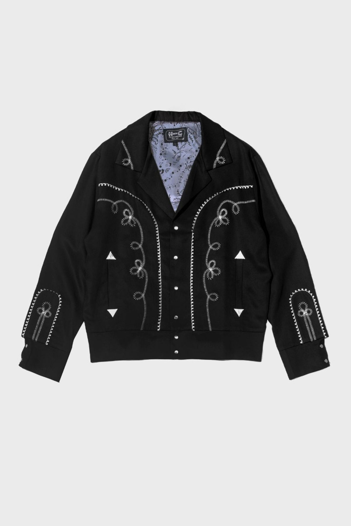 에이치바씨(HBARC) BOLERO MENS JACKET - BLACK/WHITE