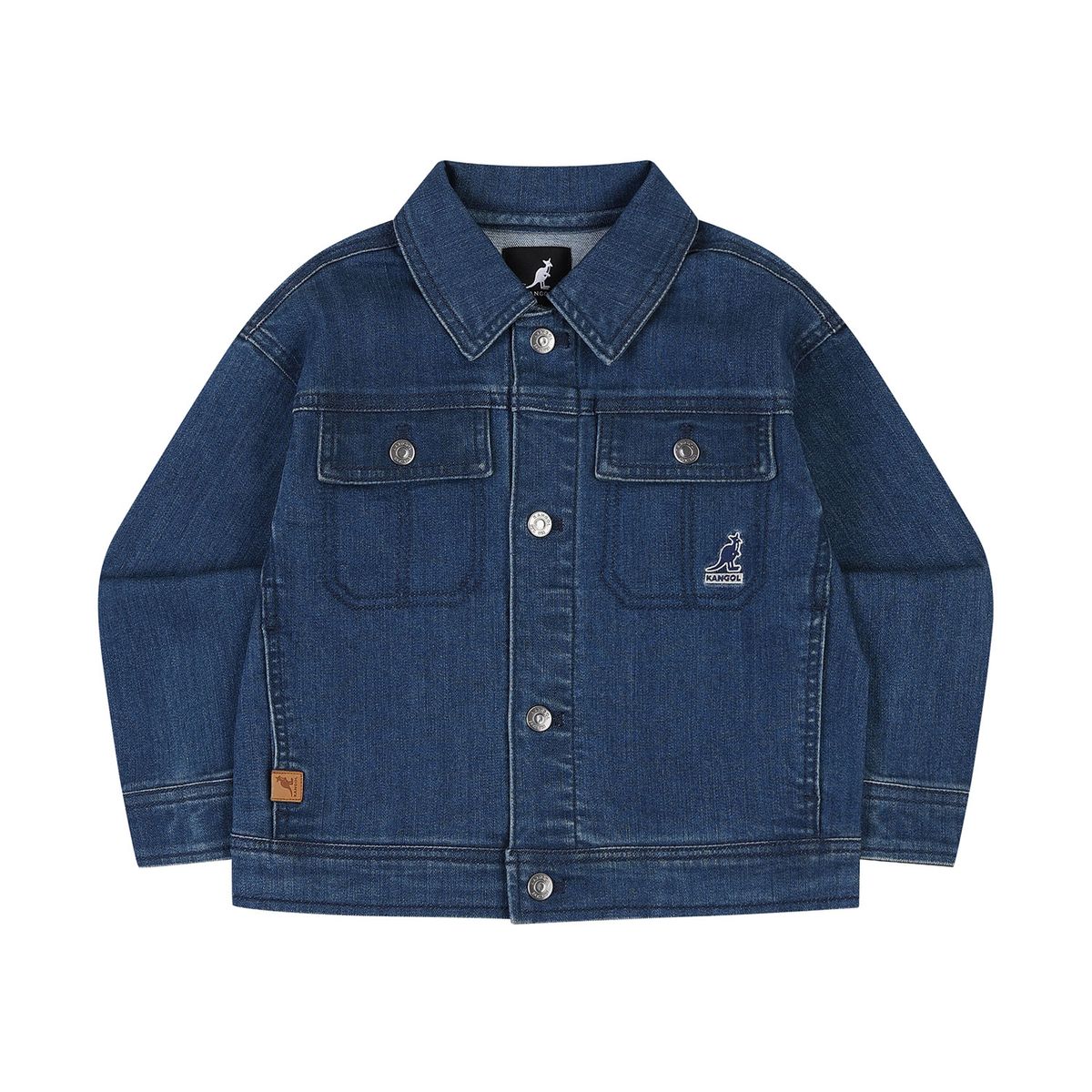 캉골키즈(KANGOL KIDS) 데님 자켓 RC 0102 블루