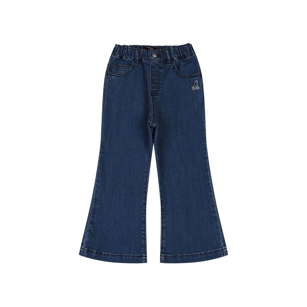 캉골키즈(KANGOL KIDS) 데님 부츠컷 팬츠 RC 2102 블루