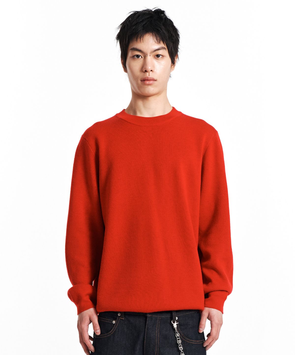 기철(KICHUL) Eclipse Reversible Knit (Red)