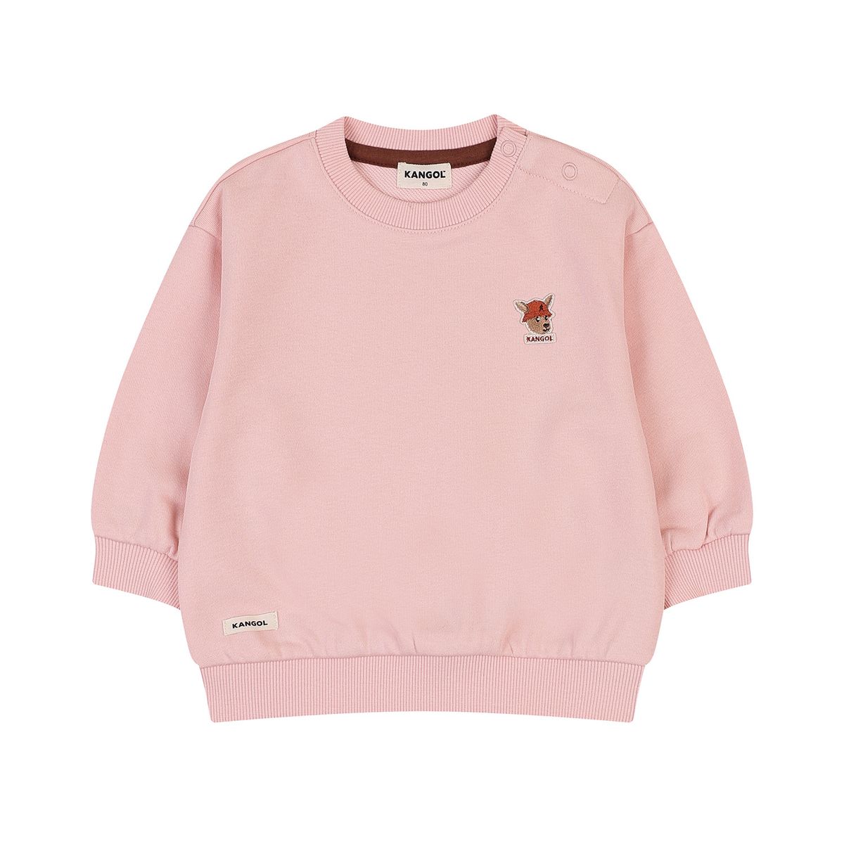 캉골키즈(KANGOL KIDS) [베이비] 루 심볼 스웻셔츠 RC 0967 핑크