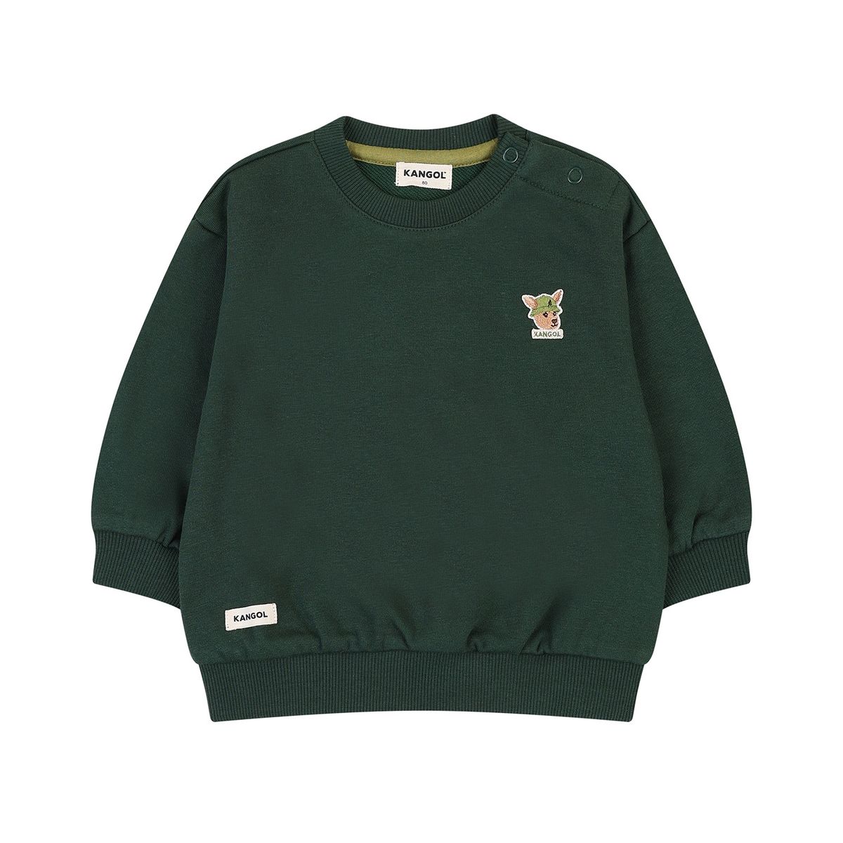 캉골키즈(KANGOL KIDS) [베이비] 루 심볼 스웻셔츠 RC 0967 그린