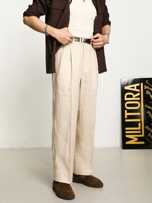 lot. 841 린넨 투턱 팬츠