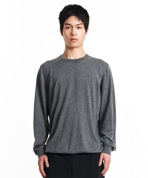Core Layer Knit Top (Grey)
