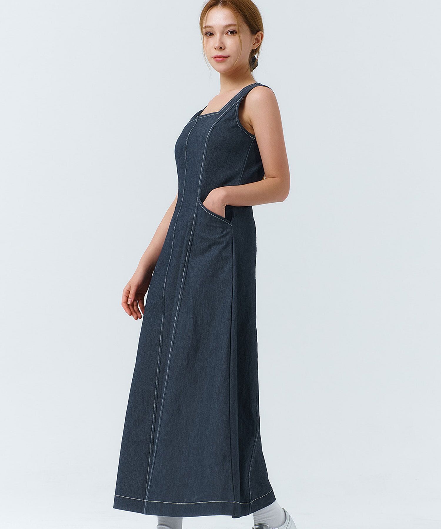 ☆新品未使用☆【AMOMENTO】SHEER LONG DRESS 2025ss AMOMENTO JP