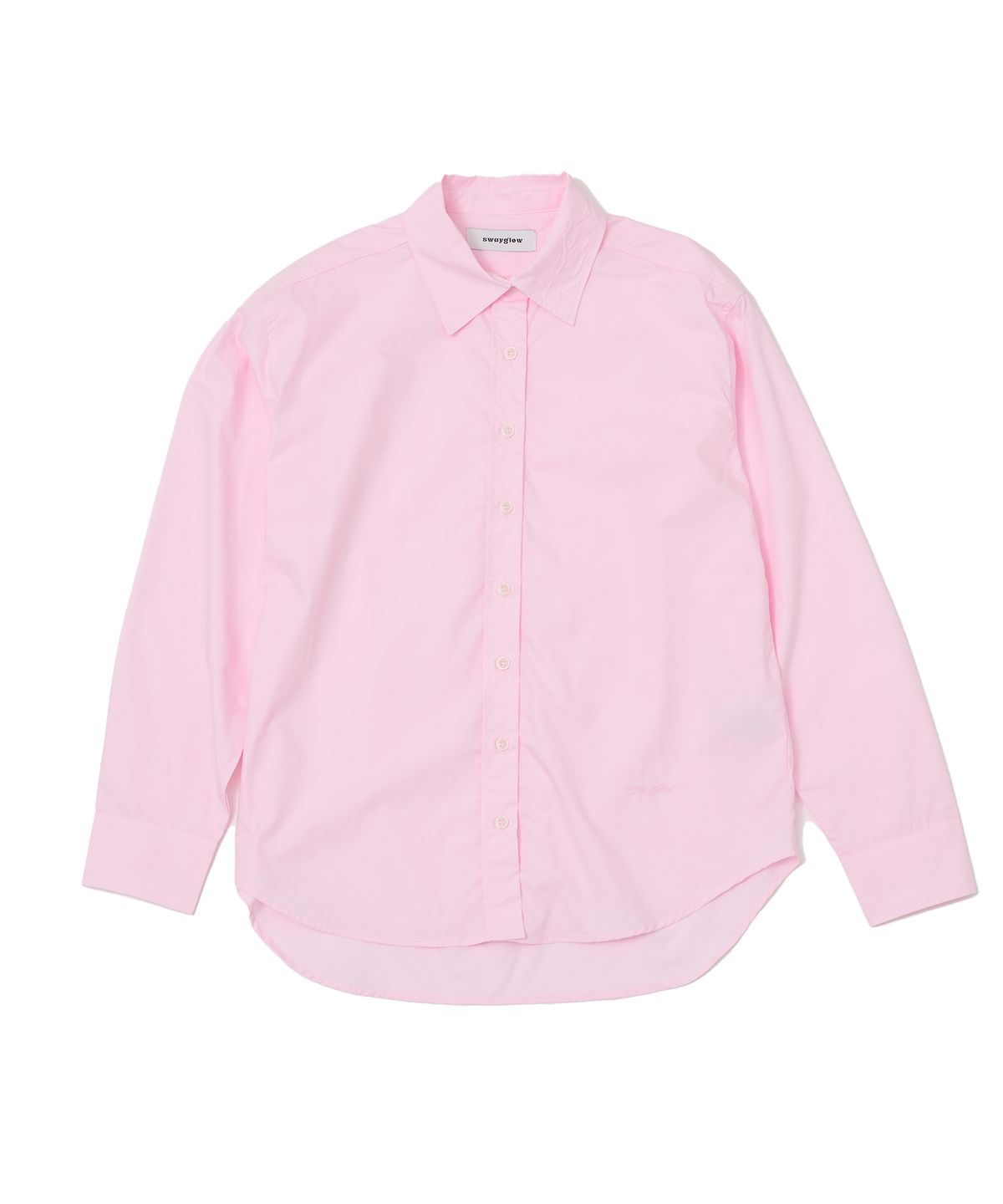 스웨이글로우(SWAYGLOW) [GIZA COTTON FABRIC] 60수 포플린 셔츠_핑크
