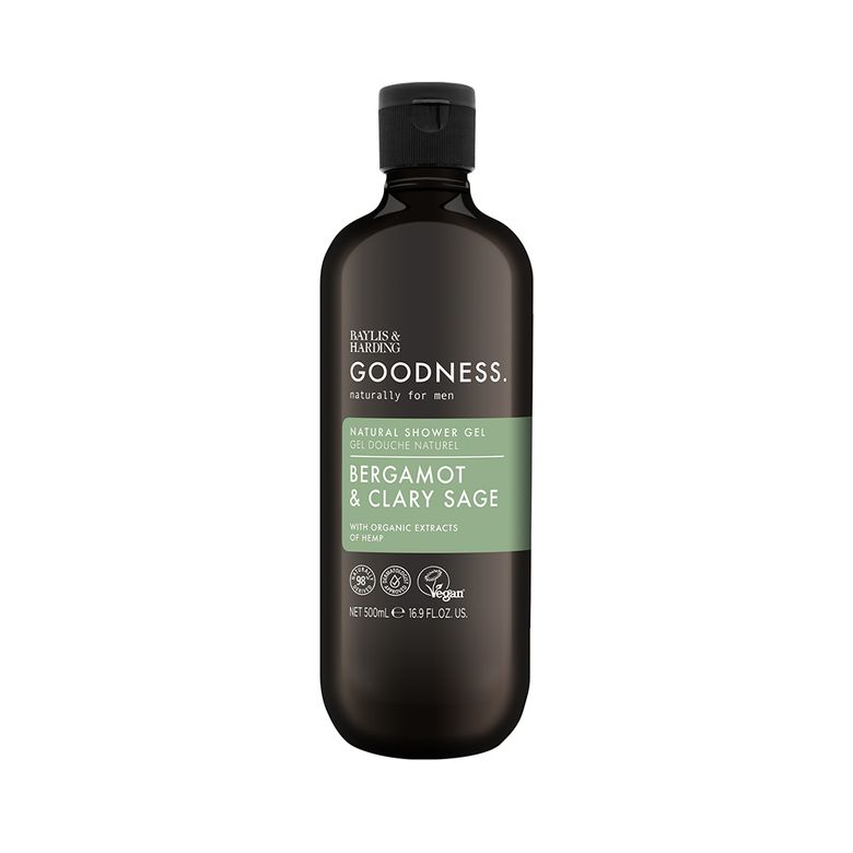 굿니스 맨즈 베르가못 앤 클라리 세이지 샤워젤 500ml
