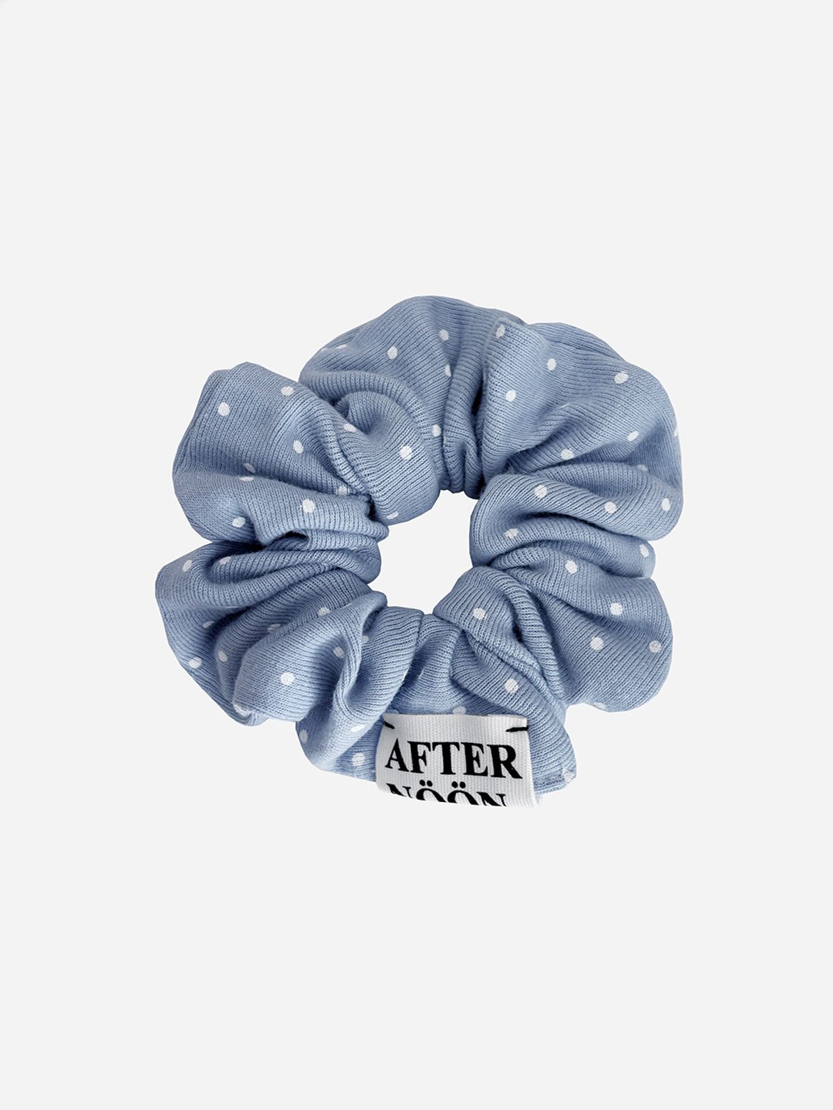 애프터눈라이브(AFTERNOONLIVE) Dot Scrunchie (Baby Blue)