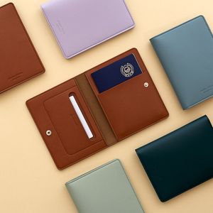 [각인] RFID차단 안티스키밍 가죽 여권케이스 여권지갑 [여권3개수납] 5color