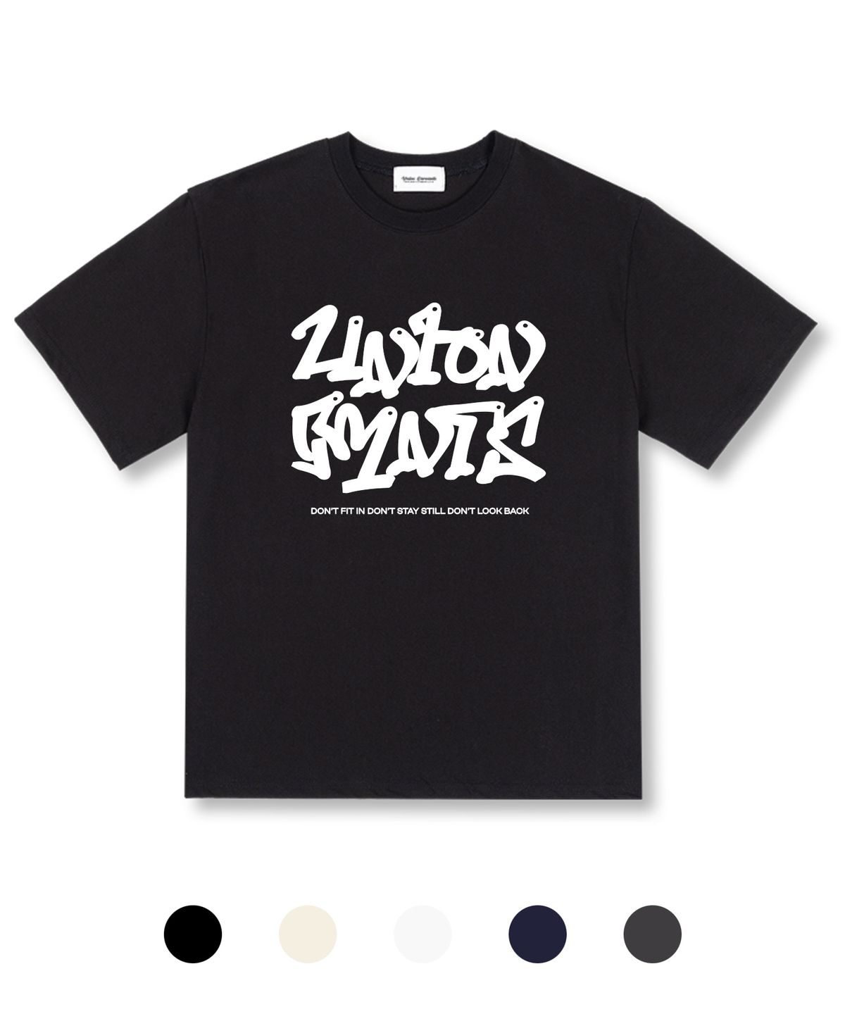 유니온가먼츠(UNION GARMENTS) 메리아로고 오버핏 반팔 티셔츠 5 COLOR