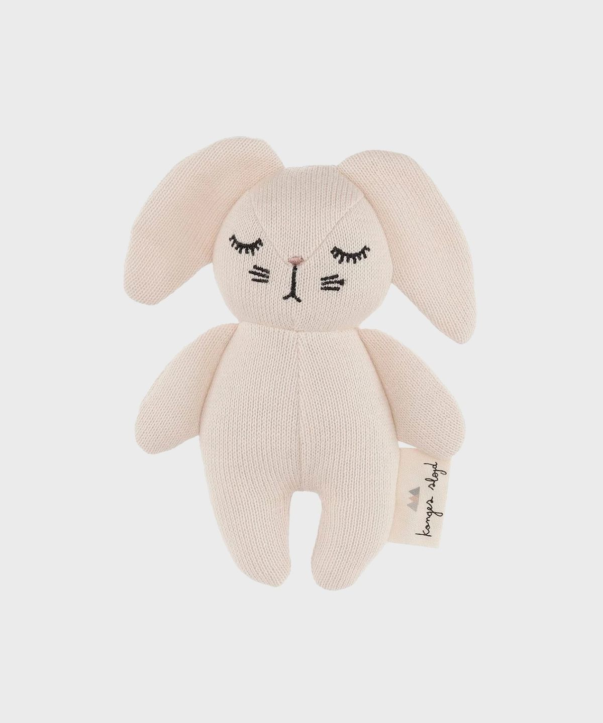 콩제슬래드(KONGESSLOEJD) 미니 토끼 아기 애착인형 Off White