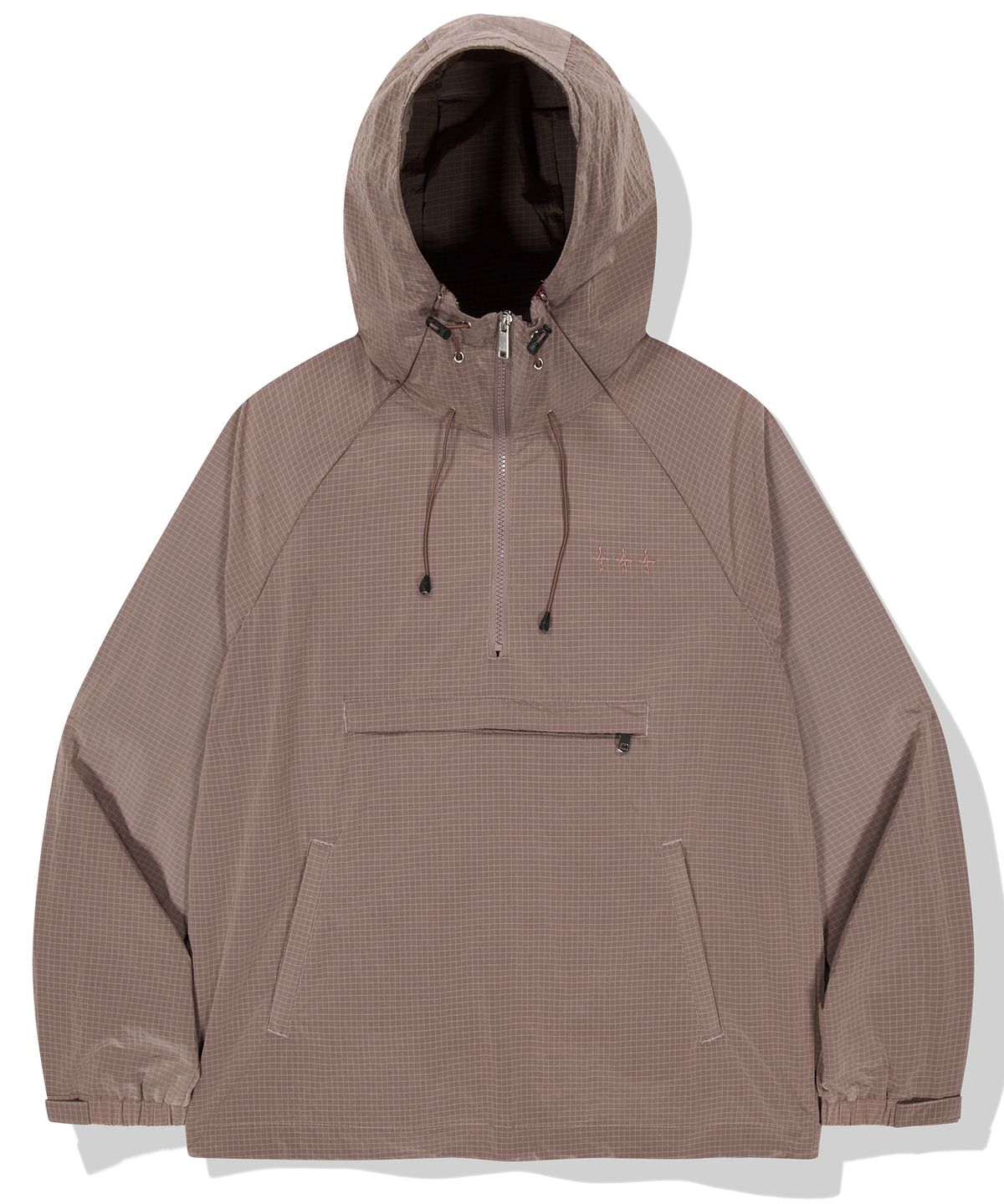 낫포너드(NOT4NERD) 444 Logo Highneck Utility Anorak - Pink