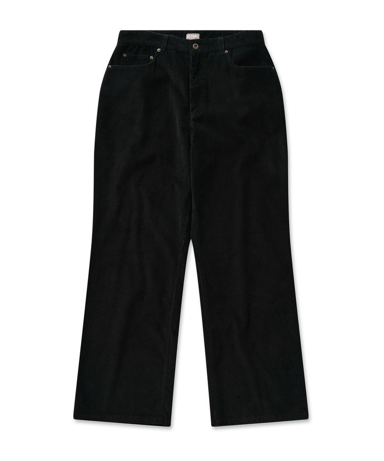 Washed Corduroy Flare Pants 5(Black)