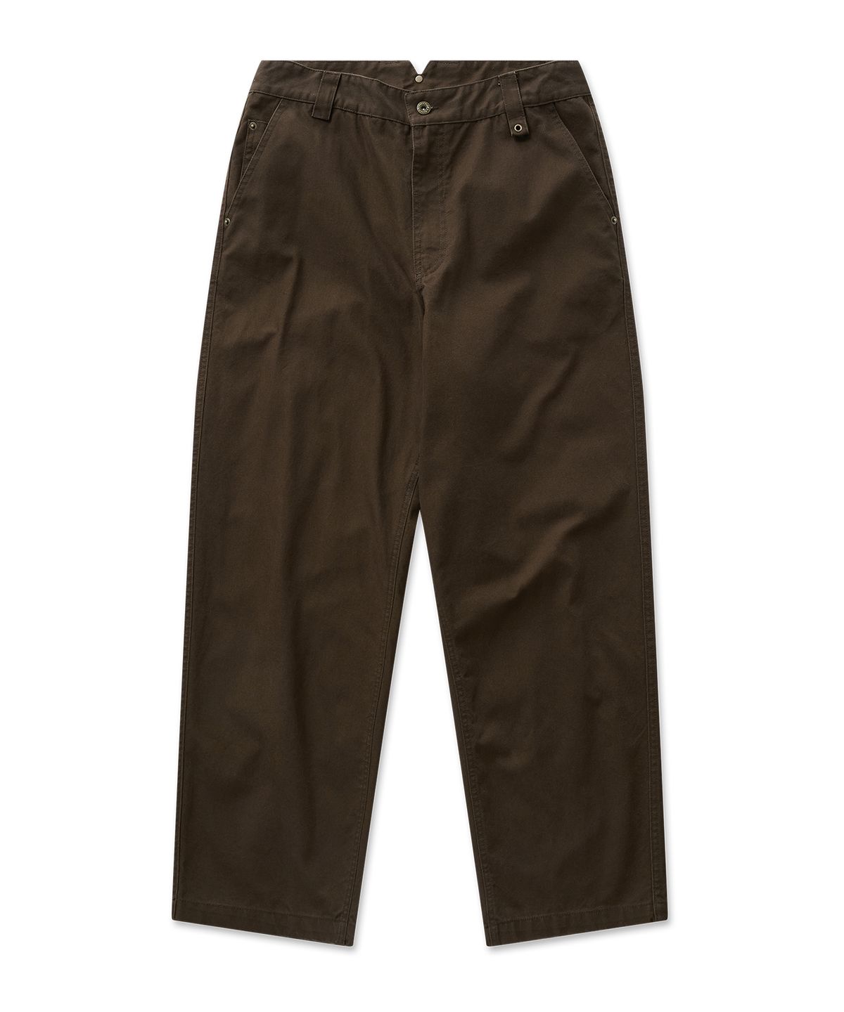 필프(PEALP) Cotton Chinol Washed Pants 6(Brown)