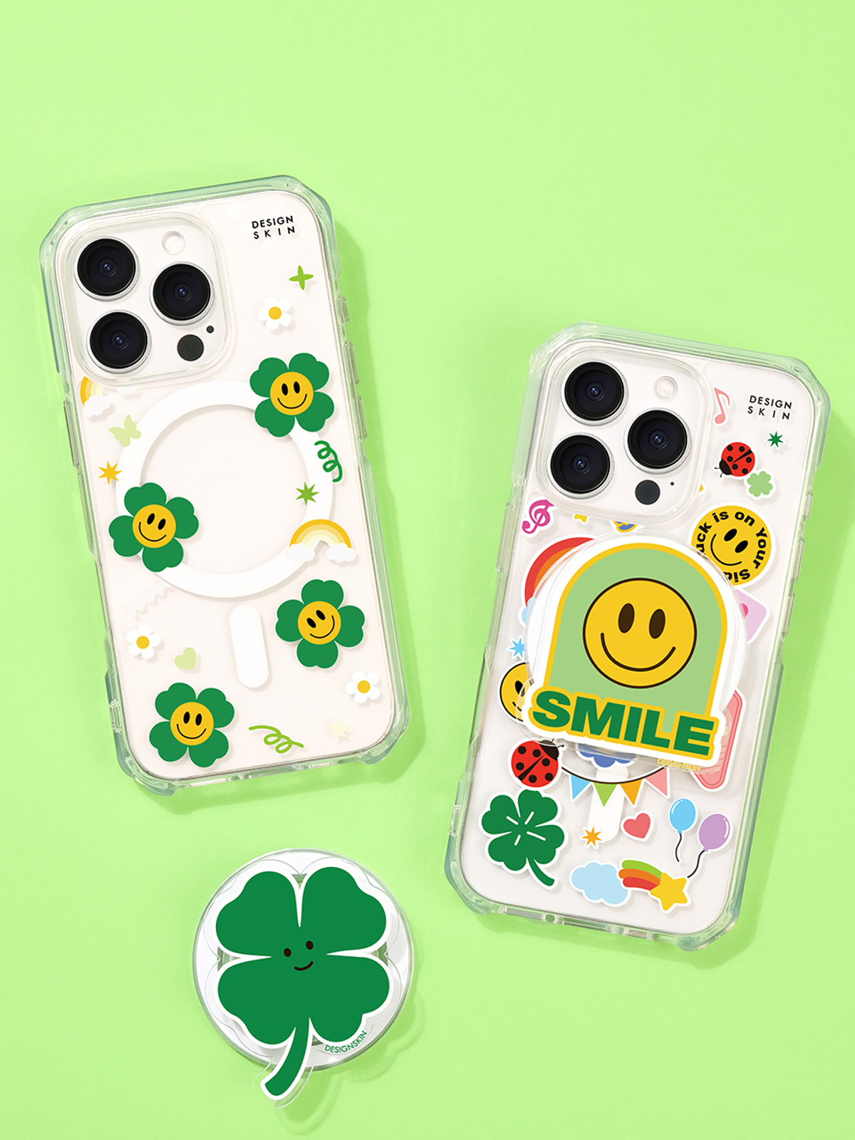 디자인스킨(DESIGNSKIN) 맥세이프 그래픽  케이스_클로버