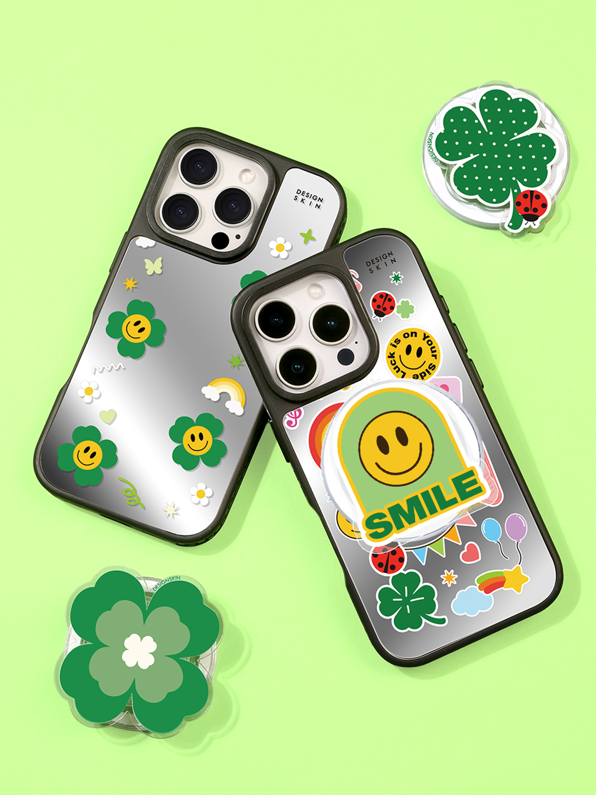 디자인스킨(DESIGNSKIN) 맥세이프 그래픽톡_클로버