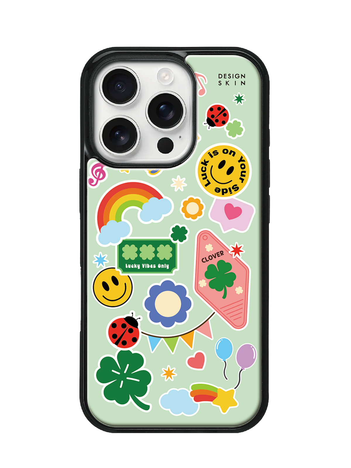디자인스킨(DESIGNSKIN) 에폭시 그래픽 케이스_클로버