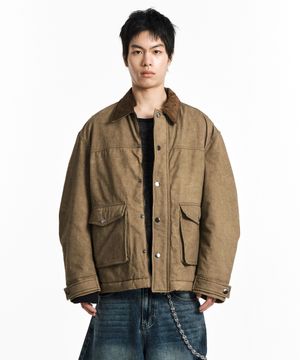Noster work jacket (Dark beige)