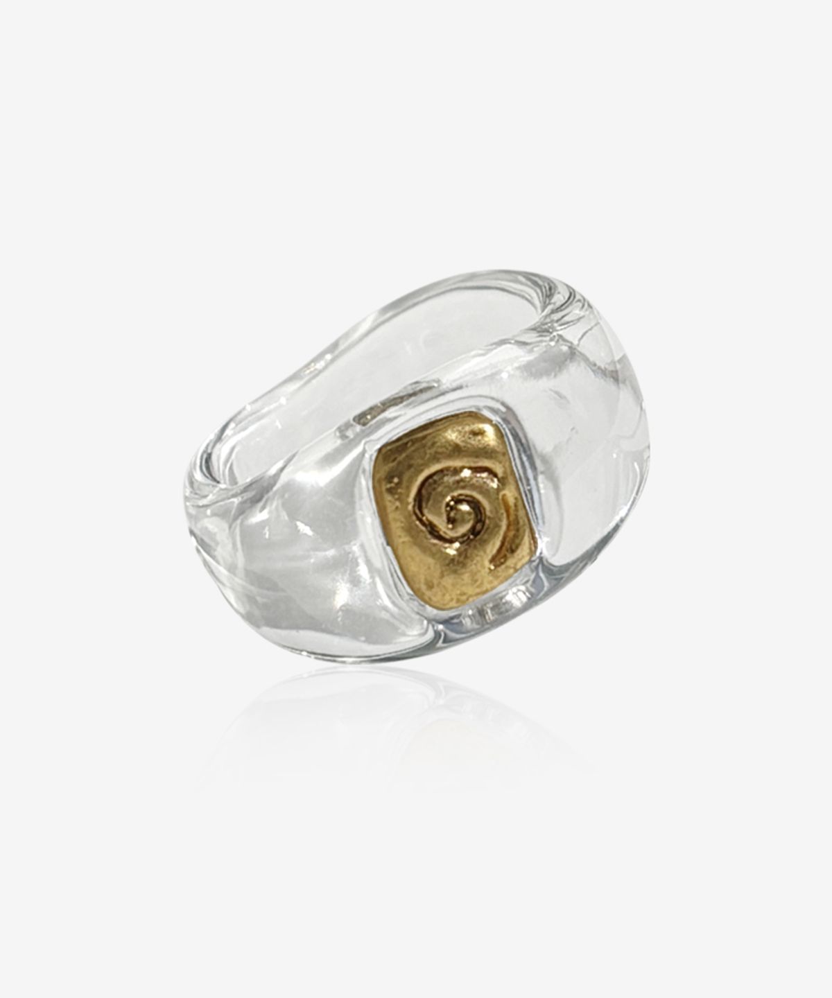 영리영리(YLYL) Dimple swirl ring, WATER