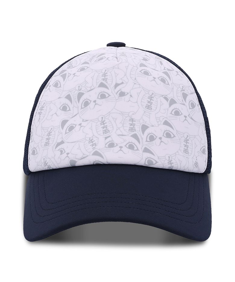 Dandadan Turbo Granny Trucker Cap Navy