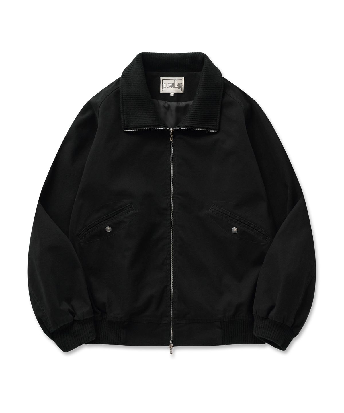 필프(PEALP) Washed Cotton Tanker Jacket 13(Black)