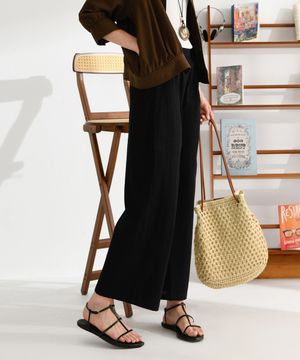 반오비핀턱밴딩팬츠 (PBE06M-WPTW013)