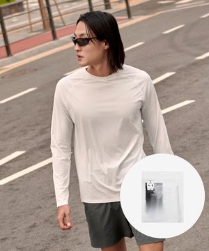 [2팩]맨즈 에센셜 에어홀 긴팔2팩 RATS0121