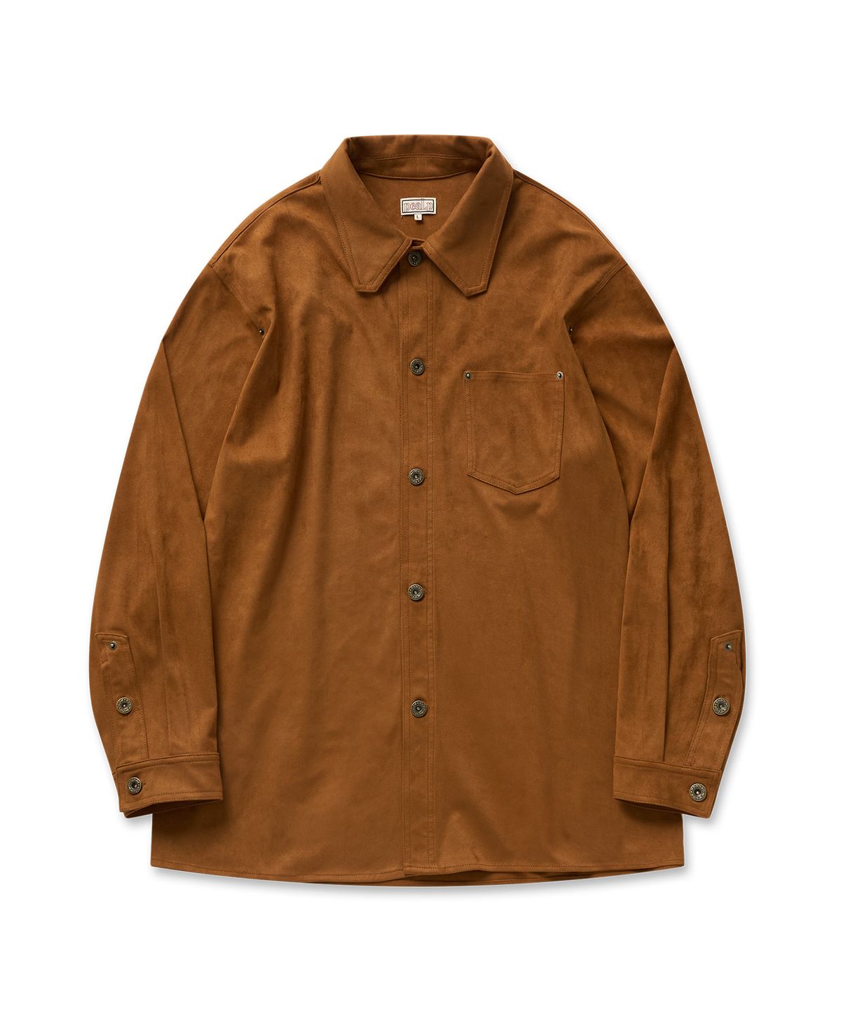 필프(PEALP) Suede Western Shirt 16(Camel)