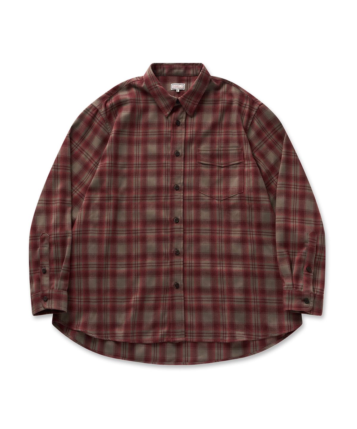 필프(PEALP) F-Check Shirt 18(Red)