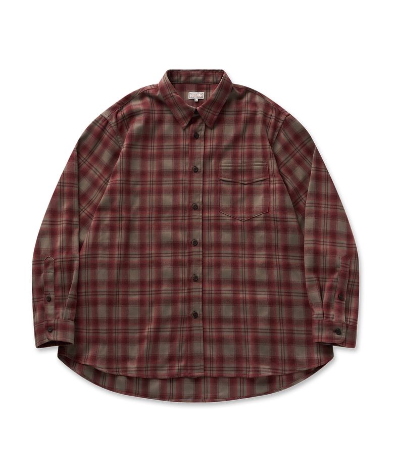 F-Check Shirt 18(Red)