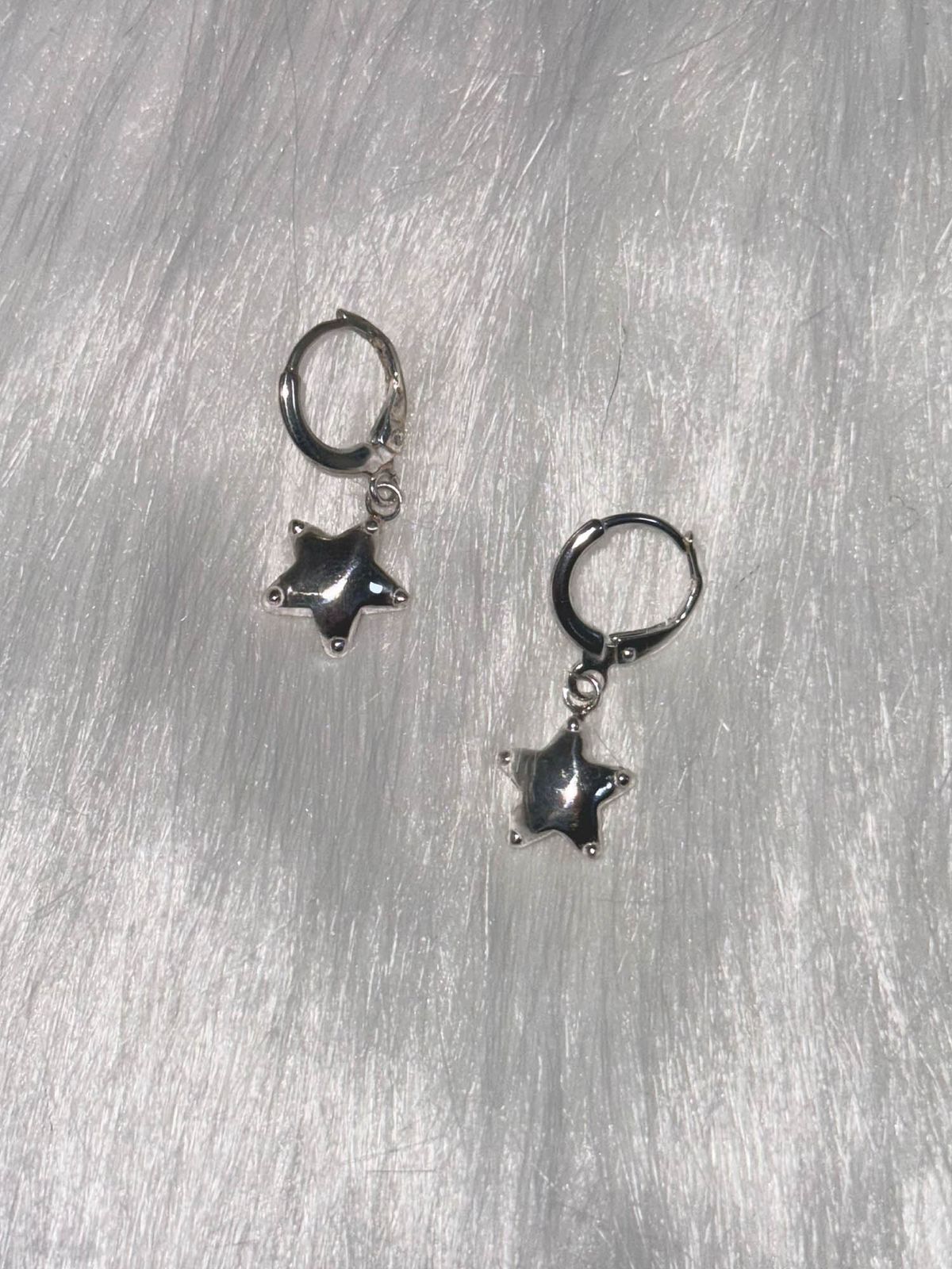 러브트릭스(LOVETRIX) silver925 star drop earring