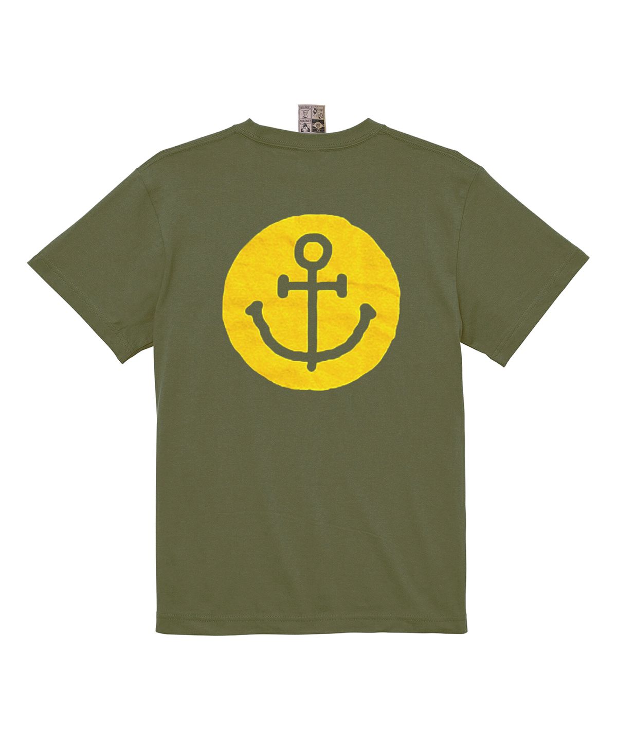 판타지나 어드벤처(PANTASINA ADVENTURE) SMILEY ANCHOR T-SHIRT [OLIVE]
