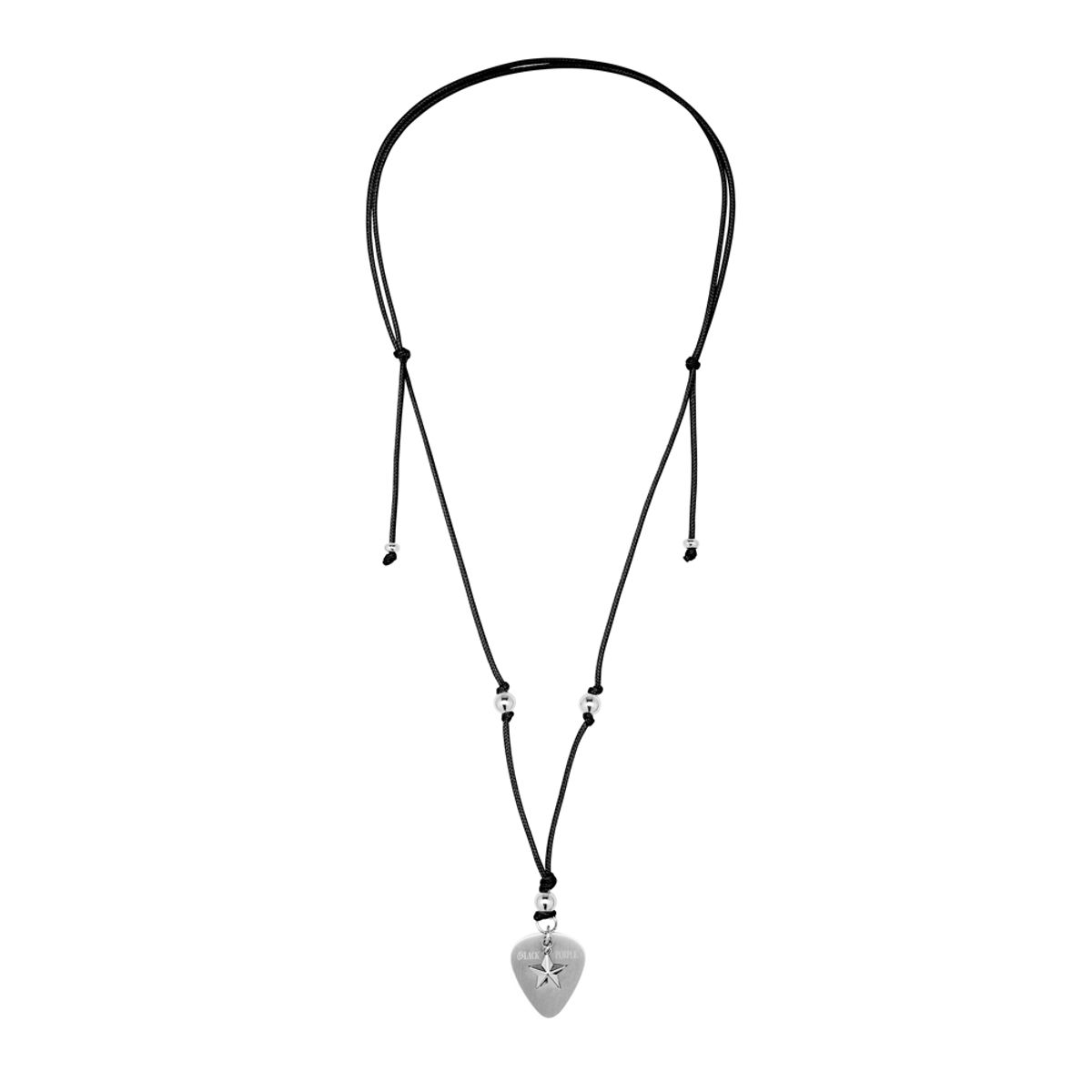 블랙 퍼플(BLACK PURPLE) 히치 피크 스타 목걸이 Hitch Pick Star Necklace_BLACK