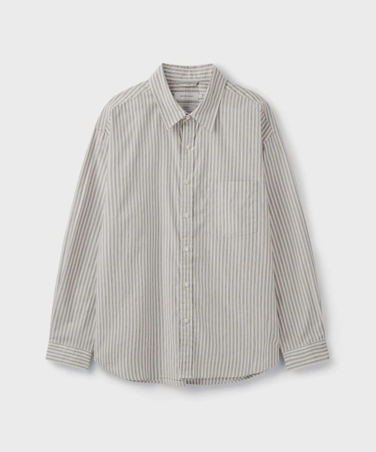 유니온블루(UNION BLUE) MAYFAIR STRIPE SHIRT