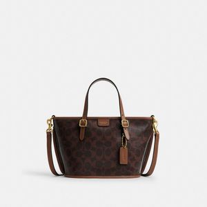 택시 토트 백 21 인 시그니처 캔버스 CCD94 B4YDW