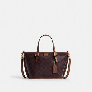 택시 토트 백 21 인 시그니처 캔버스 CCD94 B4YDX