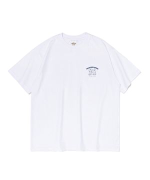 썸머 베케이션 무드 반팔티 (화이트)