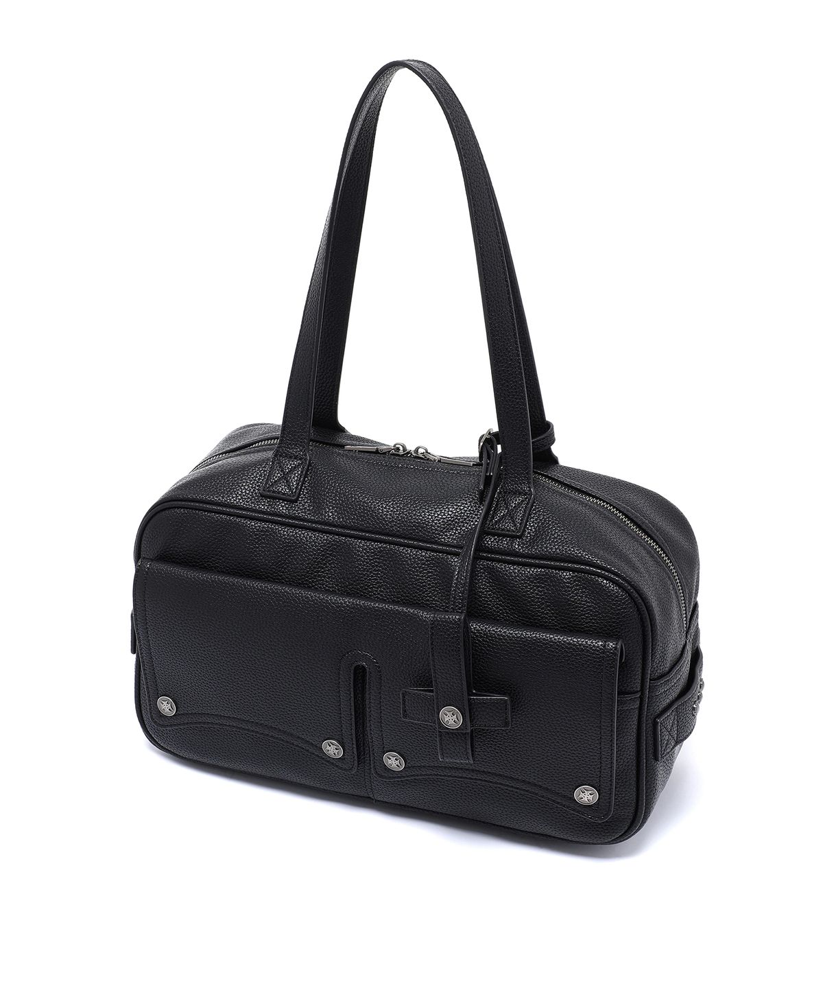 오퍼스 0012(OPUS 0012) Op. 10 MORPH LEATHER BOWLING BAG BLACK