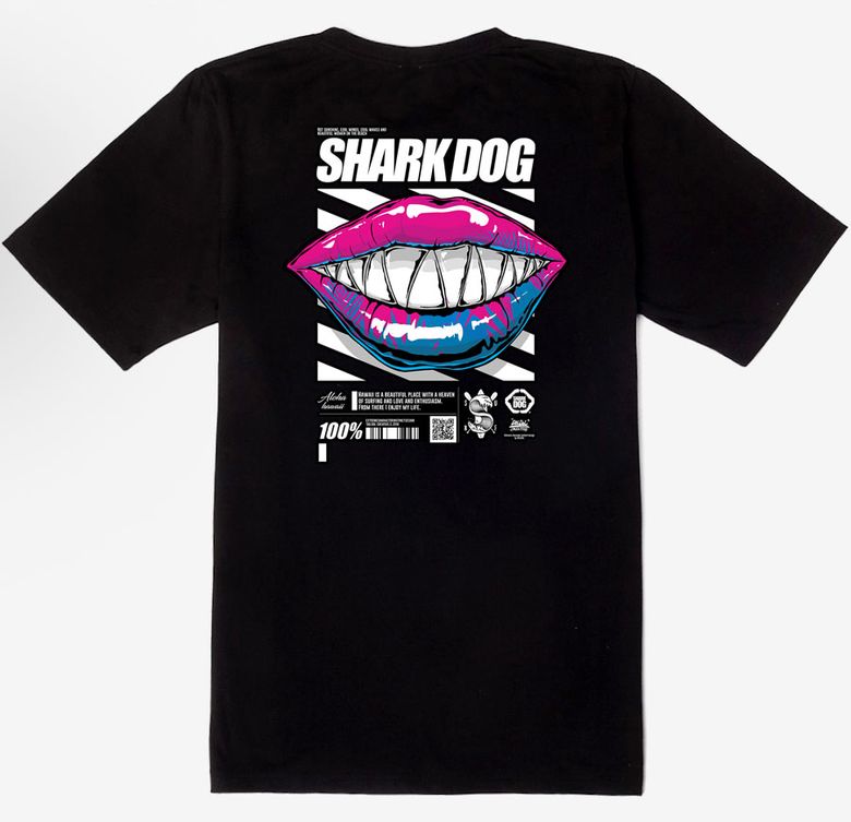 SHARK-DOG_tshirts-211 샤크독 서핑 하와이 그래픽 티셔츠 반팔티