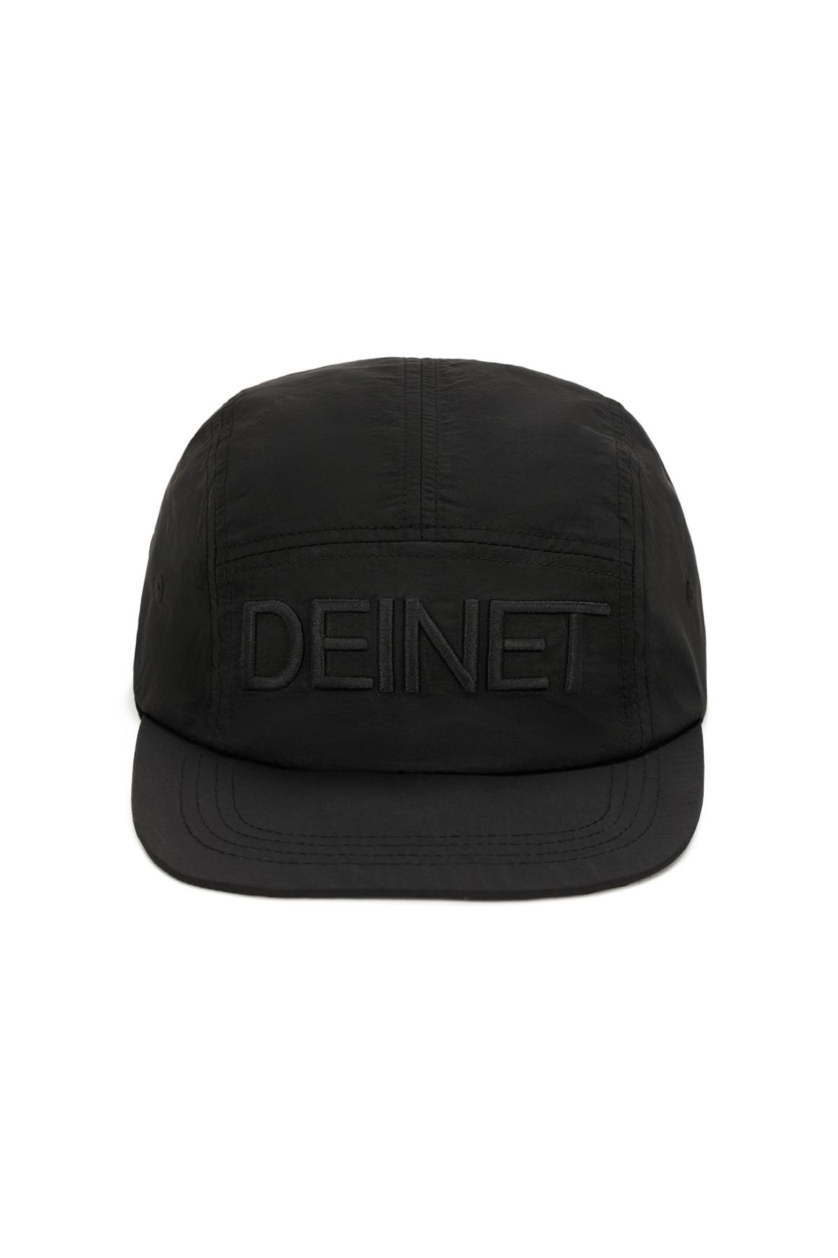 다이닛(DEINET) DEINET NYLON LOGO CAP IN BLACK