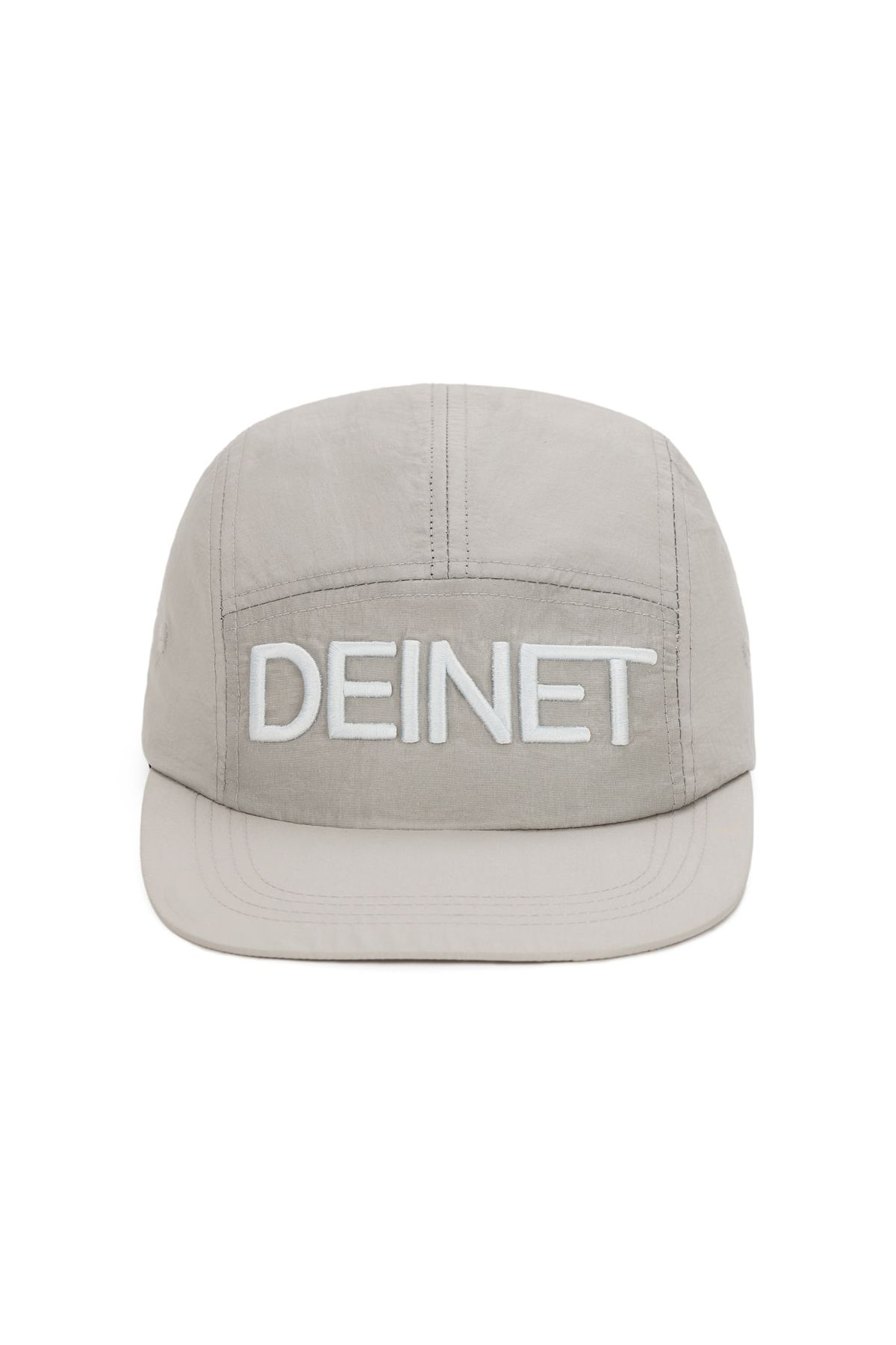 다이닛(DEINET) DEINET NYLON LOGO CAP IN SILVER