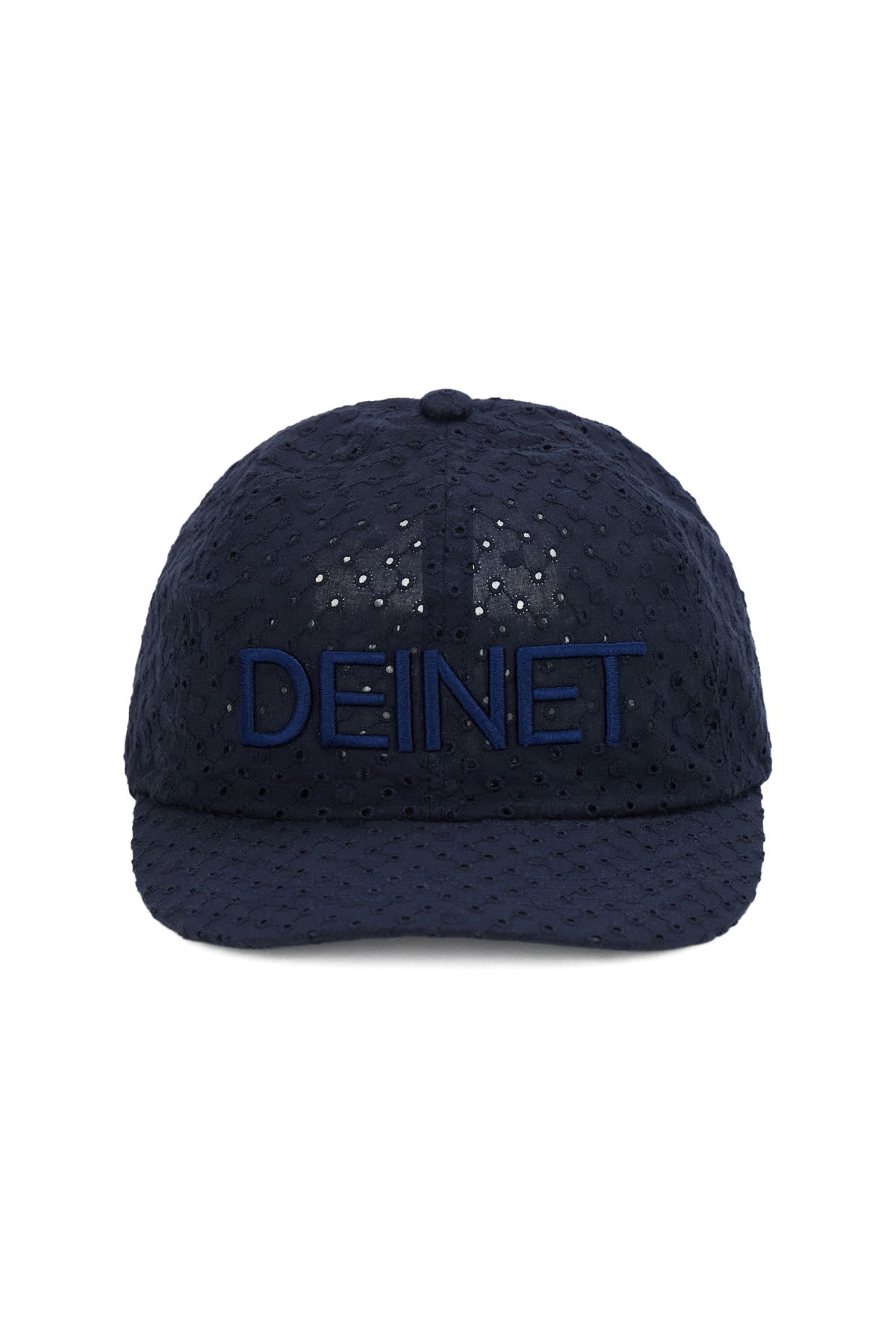 다이닛(DEINET) DEINET PUNCHING LACE LOGO CAP IN NAVY